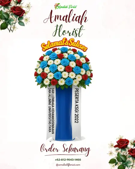 Standing Flowers Wedding Garden Cibinong